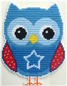 4th of July Owl with Star