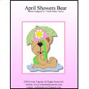 Pattern Leaflet, April Showers Bear by Crafts And More Store