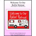 Plastic Canvas Patterns, Welcome To Our Rollin Retreat by Crafts And More Store