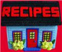 Pattern Leaflet, Home Sweet Home Recipe Box by Dancing Dolphin Patterns