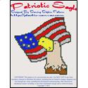 Pattern Leaflet, Patriotic Eagle by Dancing Dolphin Patterns