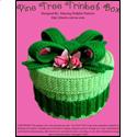 Pattern Leaflet, Pine Tree Trinket Box by Dancing Dolphin Patterns