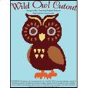 Pattern Leaflet, Wild Owl Cutout by Dancing Dolphin Patterns