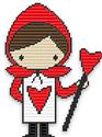 Pattern Leaflet, Alice & Friends - Heart Guard Wall Hanging by Plastic Canvas Creations