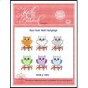 Pattern Leaflet, Boo Hoot Wall Hangings by KathyBarwickDesign