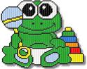 Pattern Leaflet, Baby Boy Frog by Crafts And More Store
