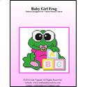 Pattern Leaflet, Baby Girl Frog by Crafts And More Store