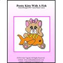 Pattern Leaflet, Pretty Kitty With A Fish by Crafts And More Store