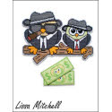 Gangster Owls Decor