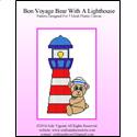 Pattern Leaflet, Bon Voyage Bear With A Lighthouse by Crafts And More Store