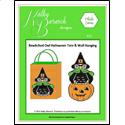 Pattern Leaflet, Bewitched Owl Halloween Tote & Wall Hanging by KathyBarwickDesign