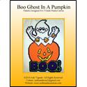 Pattern Leaflet, Boo Ghost In A Pumpkin by Crafts And More Store