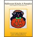 Pattern Leaflet, Halloween Kitty In A Pumpkin by Crafts And More Store