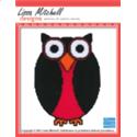 Vlad the Owl #1 - Wall Hanging