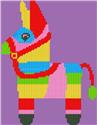 Pattern Leaflet, Colorblock Pinata by Dancing Dolphin Patterns