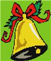 Pattern Leaflet, Golden Christmas Bell by Dancing Dolphin Patterns