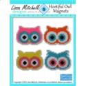Pattern Leaflet, Hootiful Owl Magnets by Plastic Canvas Creations