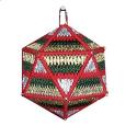 Icosahedron Christmas Ball Decoration