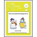 Pattern Leaflet, Winter Snow Buddies Wall Hangings Set One by KathyBarwickDesign