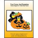 Pattern Leaflet, Two Crows And Pumpkins by Crafts And More Store