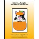 Pattern Leaflet, Kitty In A Pumpkin by Crafts And More Store