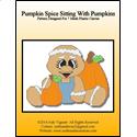 Pattern Leaflet, Pumpkin Spice Sitting With Pumpkins by Crafts And More Store