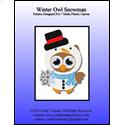 Winter Owl Snowman