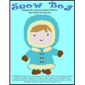 Pattern Leaflet, Snow Boy by Dancing Dolphin Patterns