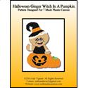 Pattern Leaflet, Halloween Ginger With In A Pumpkin by Crafts And More Store