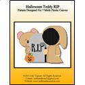 Pattern Leaflet, Halloween Teddy RIP by Crafts And More Store