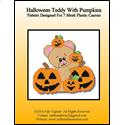Pattern Leaflet, Halloween Teddy With Pumpkins by Crafts And More Store
