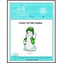 Pattern Leaflet, Howdy Ya'll Wall Hanging by KathyBarwickDesign