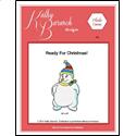 Pattern Leaflet, Ready For Christmas Wall Hanging by KathyBarwickDesign