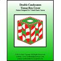 Pattern Leaflet, Double Candycanes Tissue Box Cover by Crafts And More Store