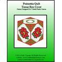 Pattern Leaflet, Poinsettia Tissue Box Cover by Crafts And More Store