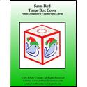 Pattern Leaflet, Santa Bird Tissue Box Cover by Crafts And More Store
