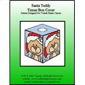 Pattern Leaflet, Santa Teddy Tissue Box Cover by Crafts And More Store