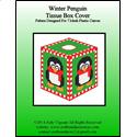 Pattern Leaflet, Winter Penguin Tissue Box Cover by Crafts And More Store