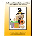 Pattern Leaflet, Halloween Ginger Spells And Potions by Crafts And More Store