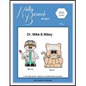 Pattern Leaflet, Dr. Mike & Missy by KathyBarwickDesign