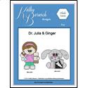 Pattern Leaflet, Julia and Ginger by KathyBarwickDesign