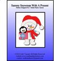 Sammy Snowman With A Present