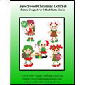 Pattern Leaflet, Sew Sweet Christmas Doll Set by Crafts And More Store