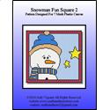 Snowman Fun Square 2
