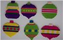Colorful Christmas Ornaments