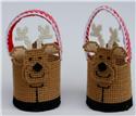 Mini Reindeer Baskets