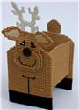 Pattern Leaflet, Reindeer Caddy by Plastic-Canvas-Kits.com