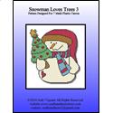 Pattern Leaflet, Snowman Loves Trees 3 by Crafts And More Store