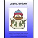 Pattern Leaflet, Snowman Loves Trees 4 by Crafts And More Store