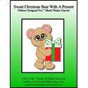 Sweet Christmas Bear With A Present